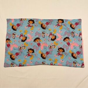 Dora the Explorer Boots Pillowcase Homemade 21” x 13” Pillow Case